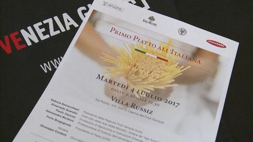 Programma del convegno "Primo Piatto all'Italiana" - Capriva del Friuli 04/07/2017